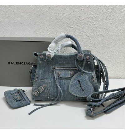 BALENCIAGA neo cagole 26x17.8cm jeans