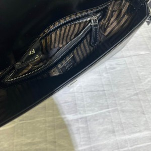 Fendi baguette leather black 26cm Bags