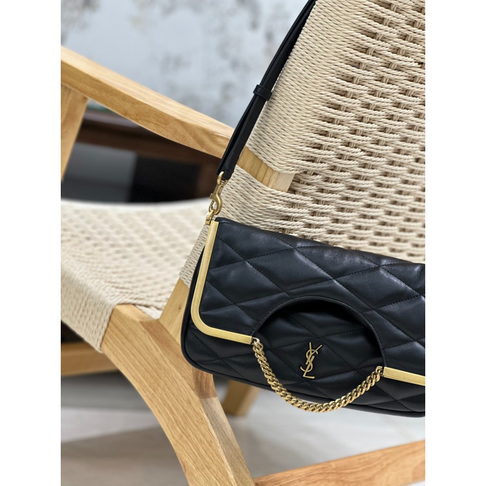 Ysl 87 in quilted lampskin 29(16cm)/17x4cm Bags