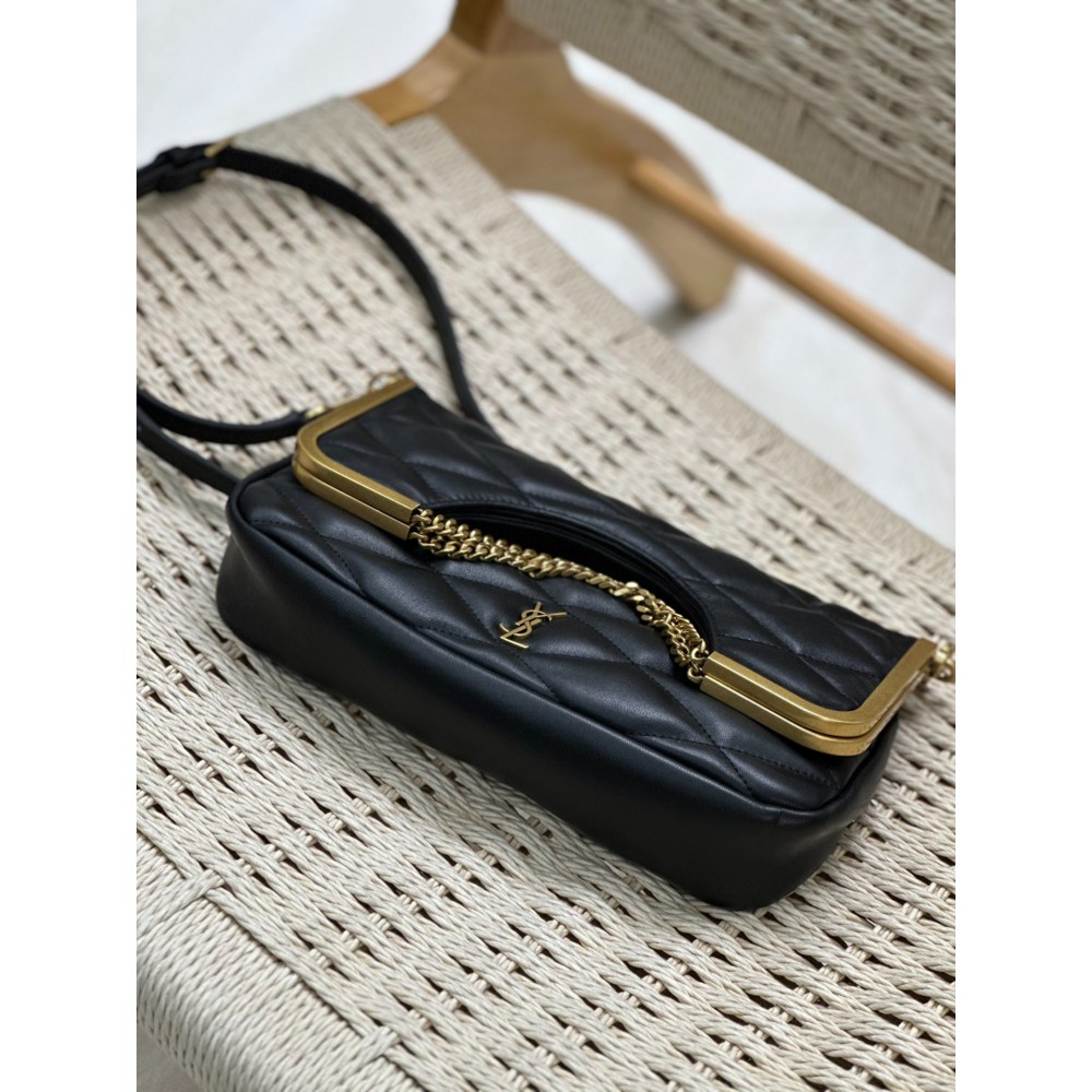 Ysl 87 in quilted lampskin 29(16cm)/17x4cm Bags