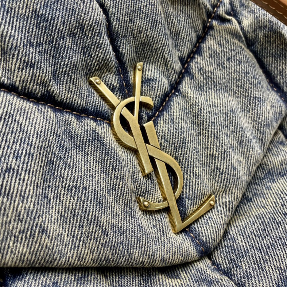 Ysl loulou puffer 35cm jeans Bags