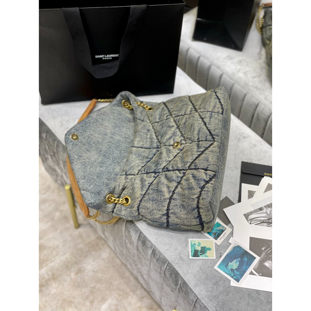 Ysl loulou puffer 35cm jeans Bags
