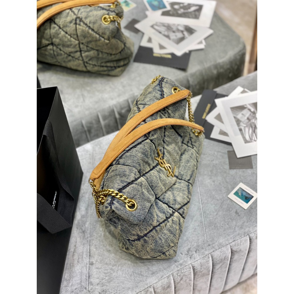 Ysl loulou puffer 35cm jeans Bags