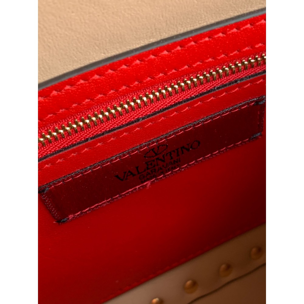 Valentino medium rockstud spike W23xH16xD6.5 cm Bags