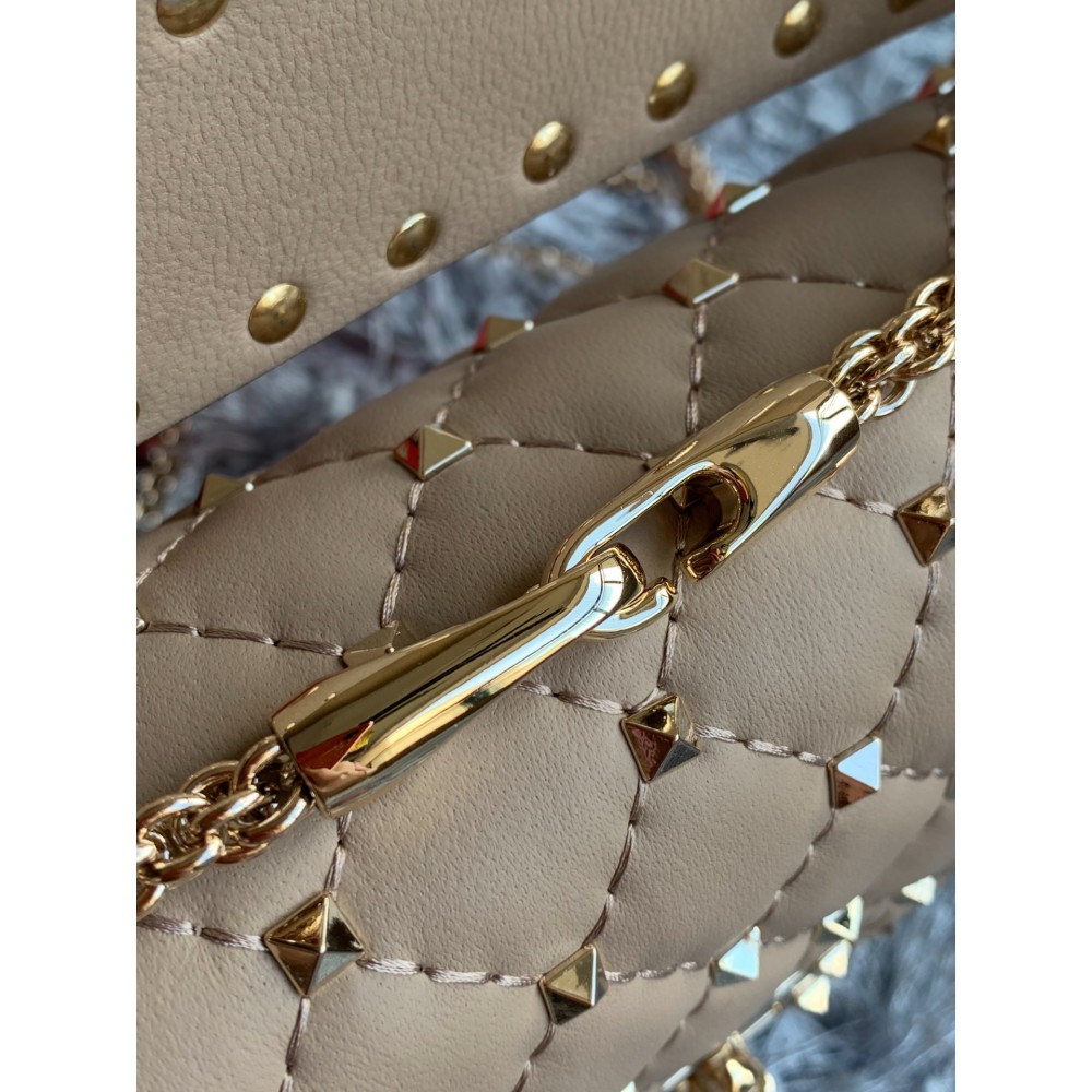Valentino medium rockstud spike W23xH16xD6.5 cm Bags
