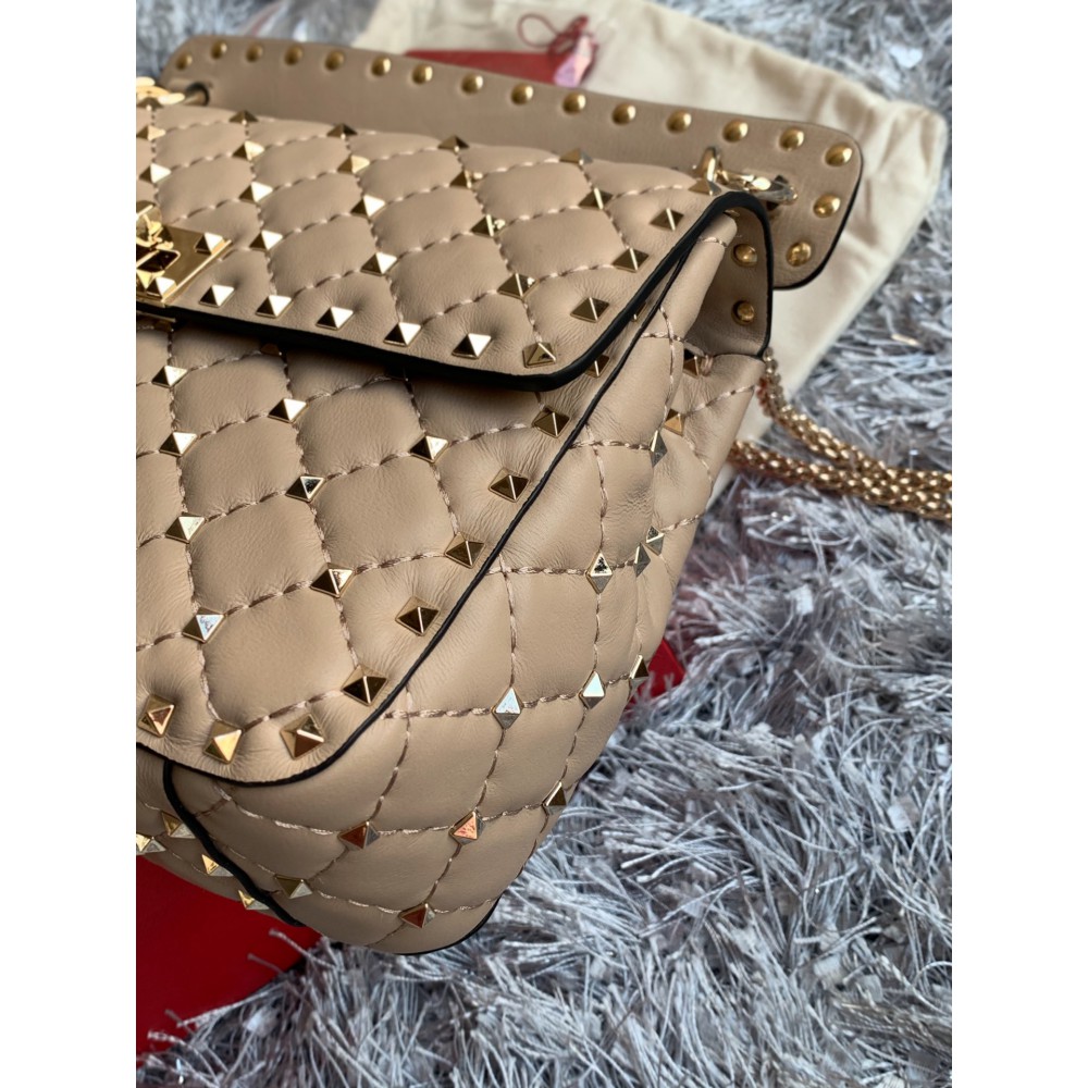 Valentino medium rockstud spike W23xH16xD6.5 cm Bags