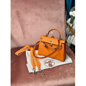 Hermes kelly bag 22cm orange Bags