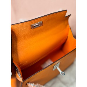 Hermes kelly bag 22cm orange Bags