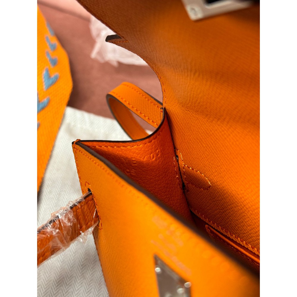 Hermes kelly bag 22cm orange Bags