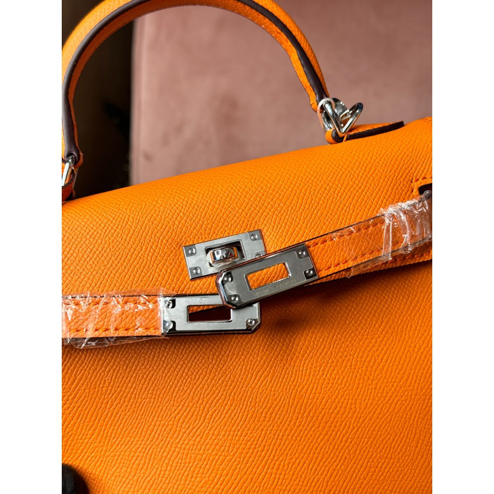 Hermes kelly bag 22cm orange Bags
