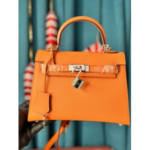 Hermes kelly bag 22cm orange Bags