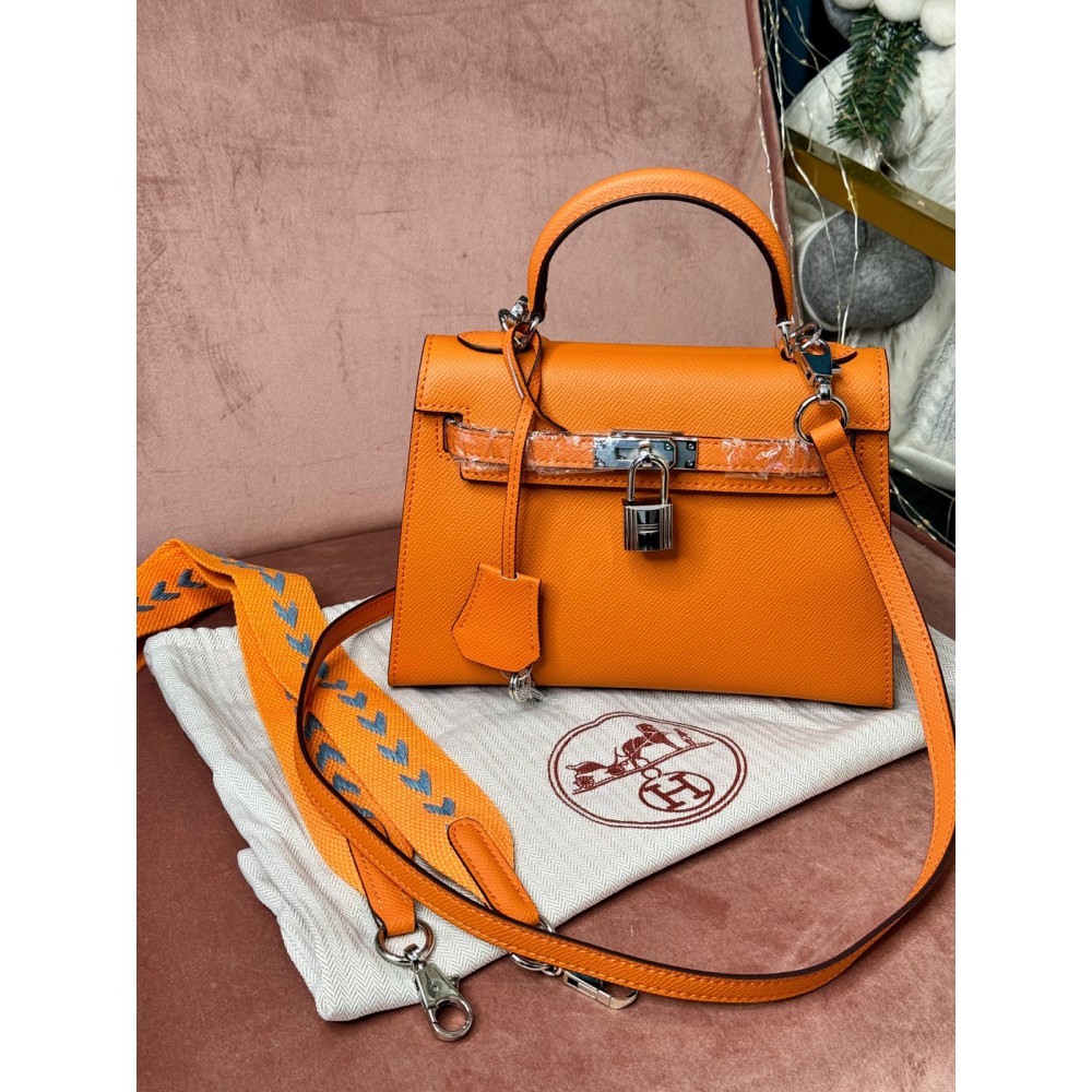 Hermes kelly bag 22cm orange Bags
