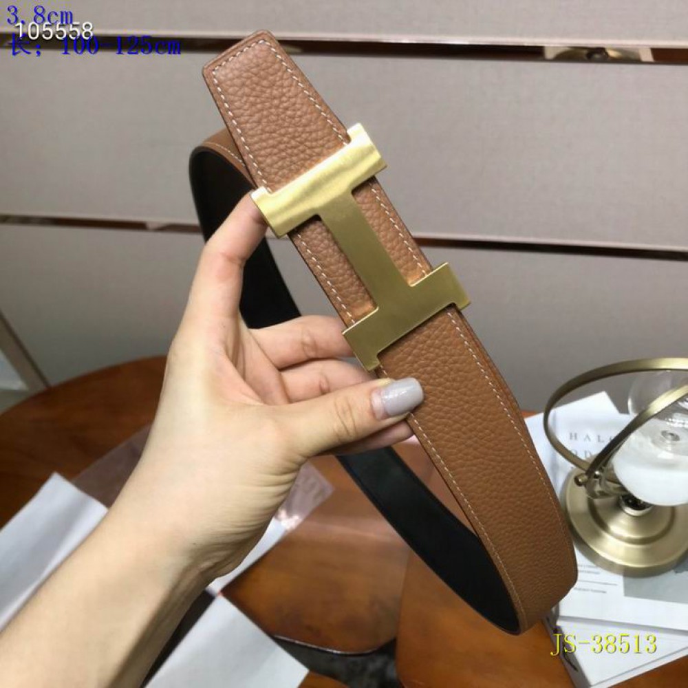 Hermes belt 38mm(3.8cm) brown - black double side Accesories