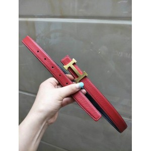 Hermes belt 24mm(2.4cm) red-black double side Accesories