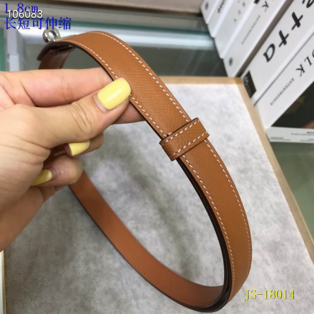 Hermes belt 18mm(1,8cm) brown 