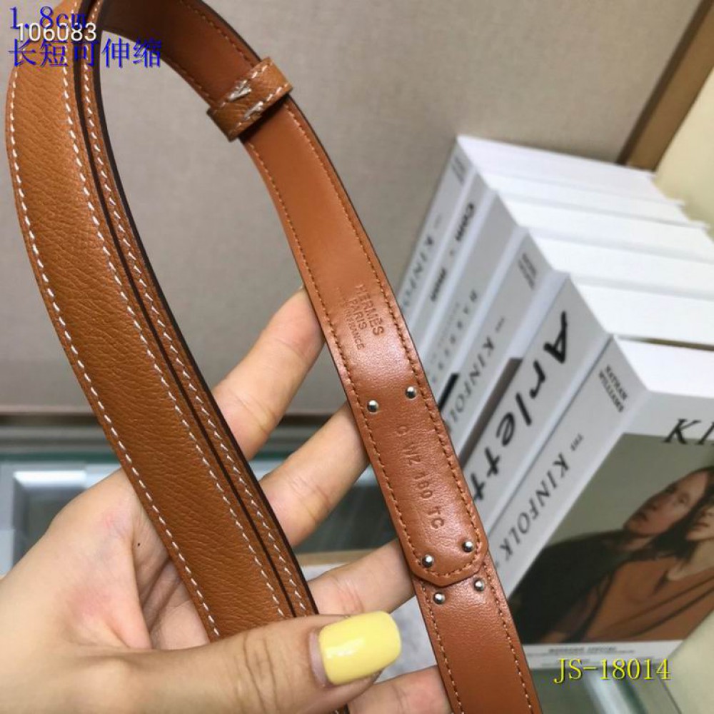Hermes belt 18mm(1,8cm) brown 