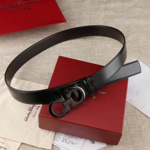 Salvatore ferragamo belt 3.8cm black Accesories