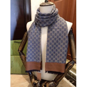 Gucci scarf silk 35% wool 65% Accesories