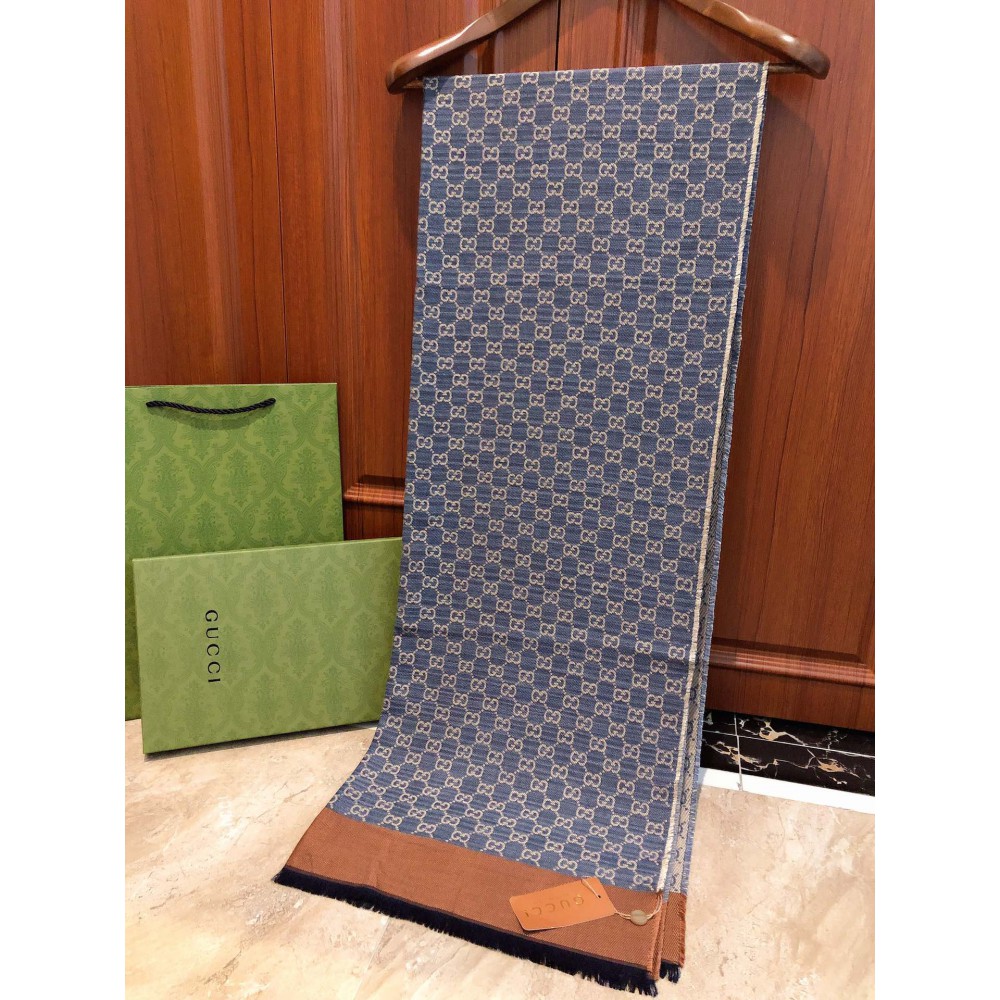 Gucci scarf silk 35% wool 65% Accesories