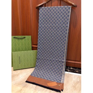 Gucci scarf silk 35% wool 65% Accesories