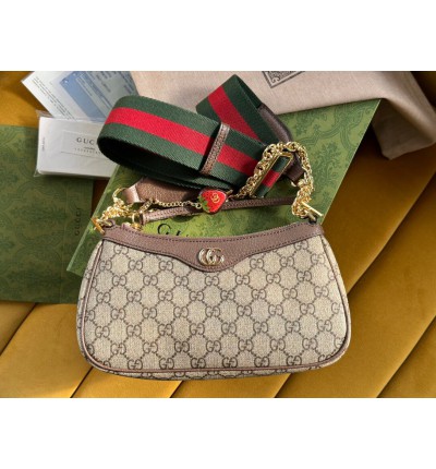 gucci ophidia strawberry 25x15.5cm