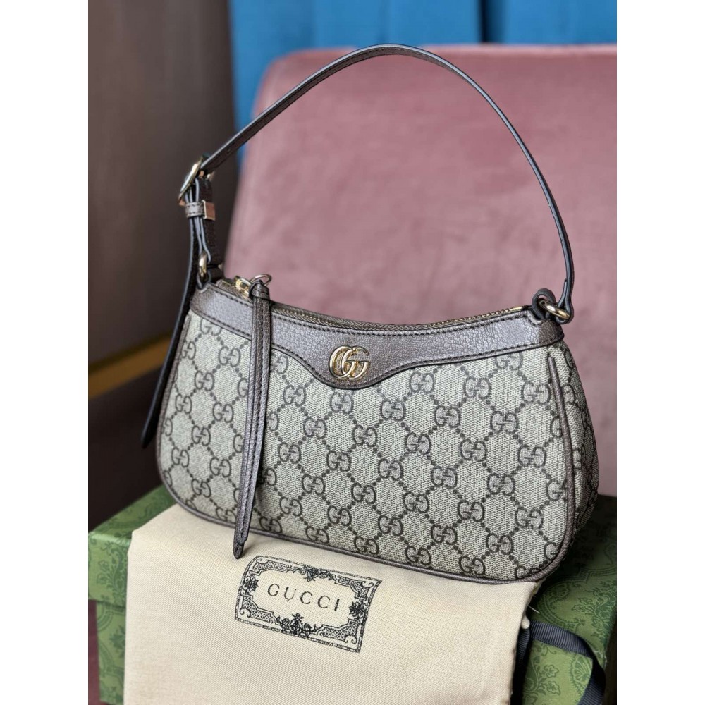 gucci ophidia pochette 25X15X6.5cm brown Bags
