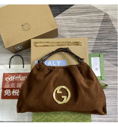 Gucci blondie 52×35×9 cm suede leather