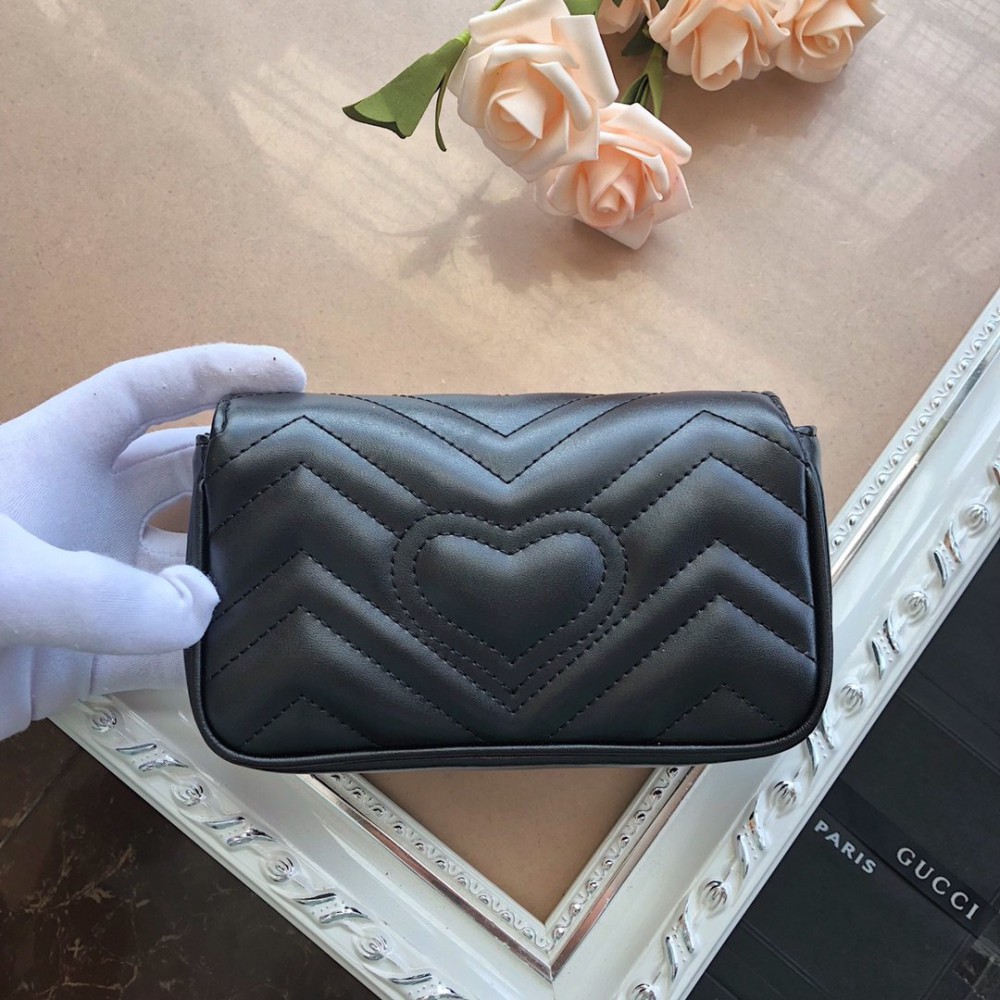 Gucci marmont super mini 16.5x10cm Bags