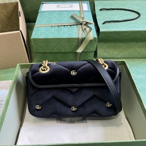 Gucci marmont 22x13x6cm velvet 2024 Bags