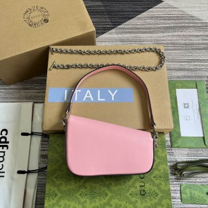 Gucci horsebit 8-12.5X19.5X3-6cm pink Bags