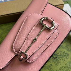Gucci horsebit 8-12.5X19.5X3-6cm pink Bags