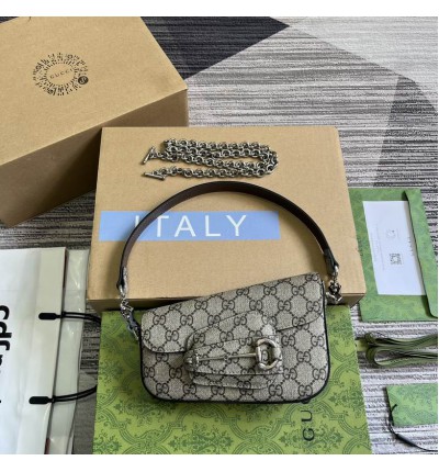 Gucci horsebit 8-12.5X19.5X3-6cm