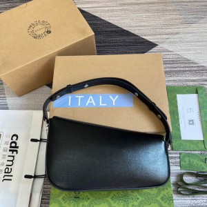 Gucci horsebit 26.5X10.5-17X4-8cm black Bags