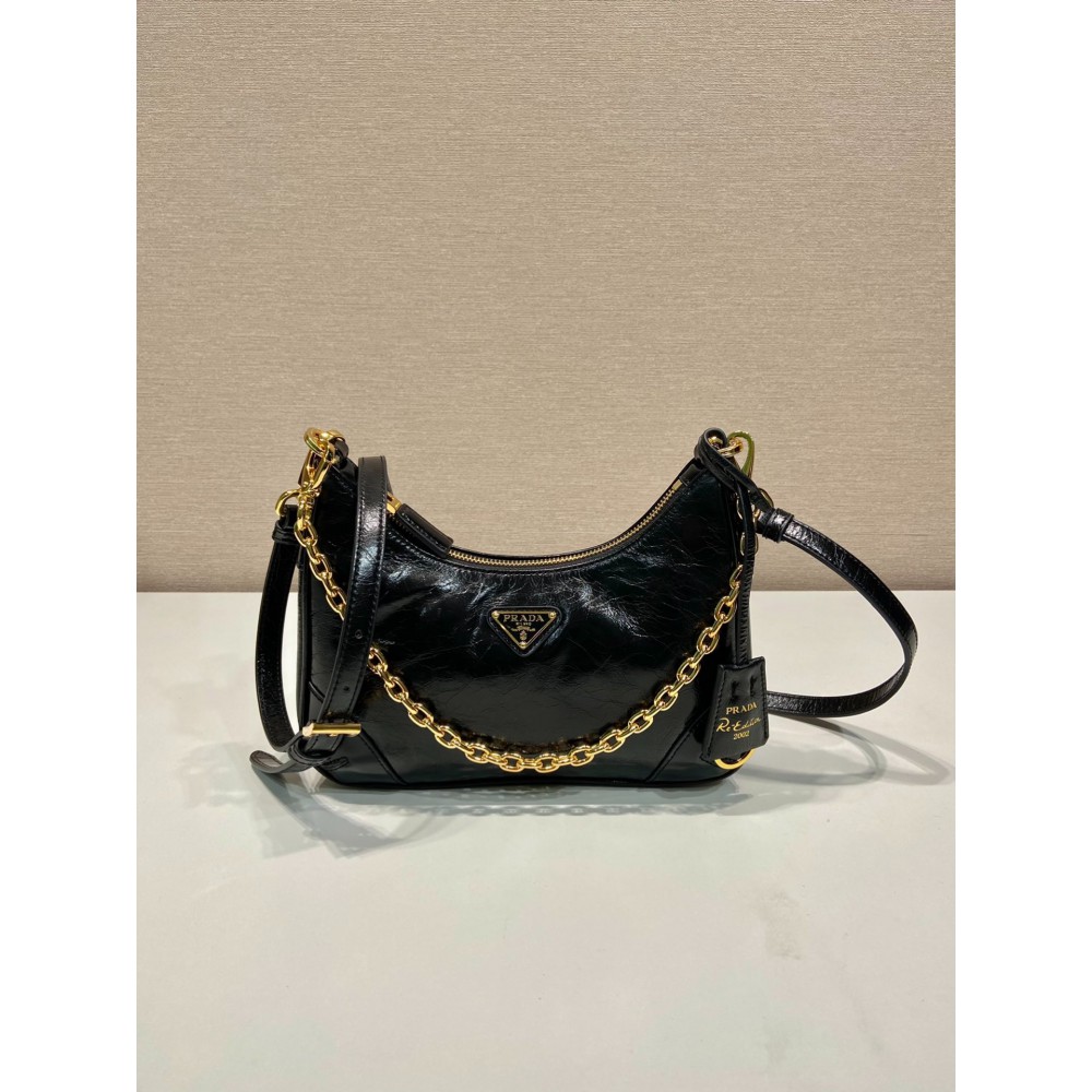 Prada re edition 2002 leather 23x17x6.5cm leather strap Bags