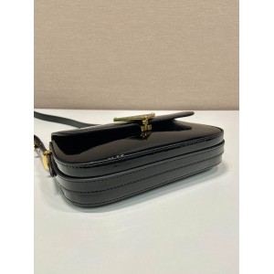 Prada leather shoulder bag 20.5x10.5x4cm 1BD339 Bags