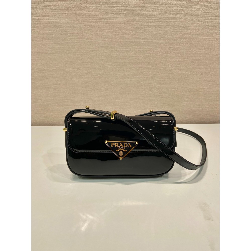 Prada leather shoulder bag 20.5x10.5x4cm 1BD339 Bags