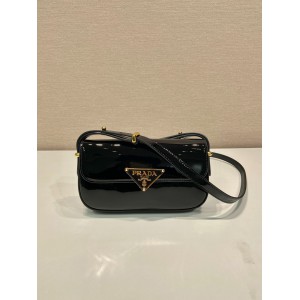 Prada leather shoulder bag 20.5x10.5x4cm 1BD339 Bags
