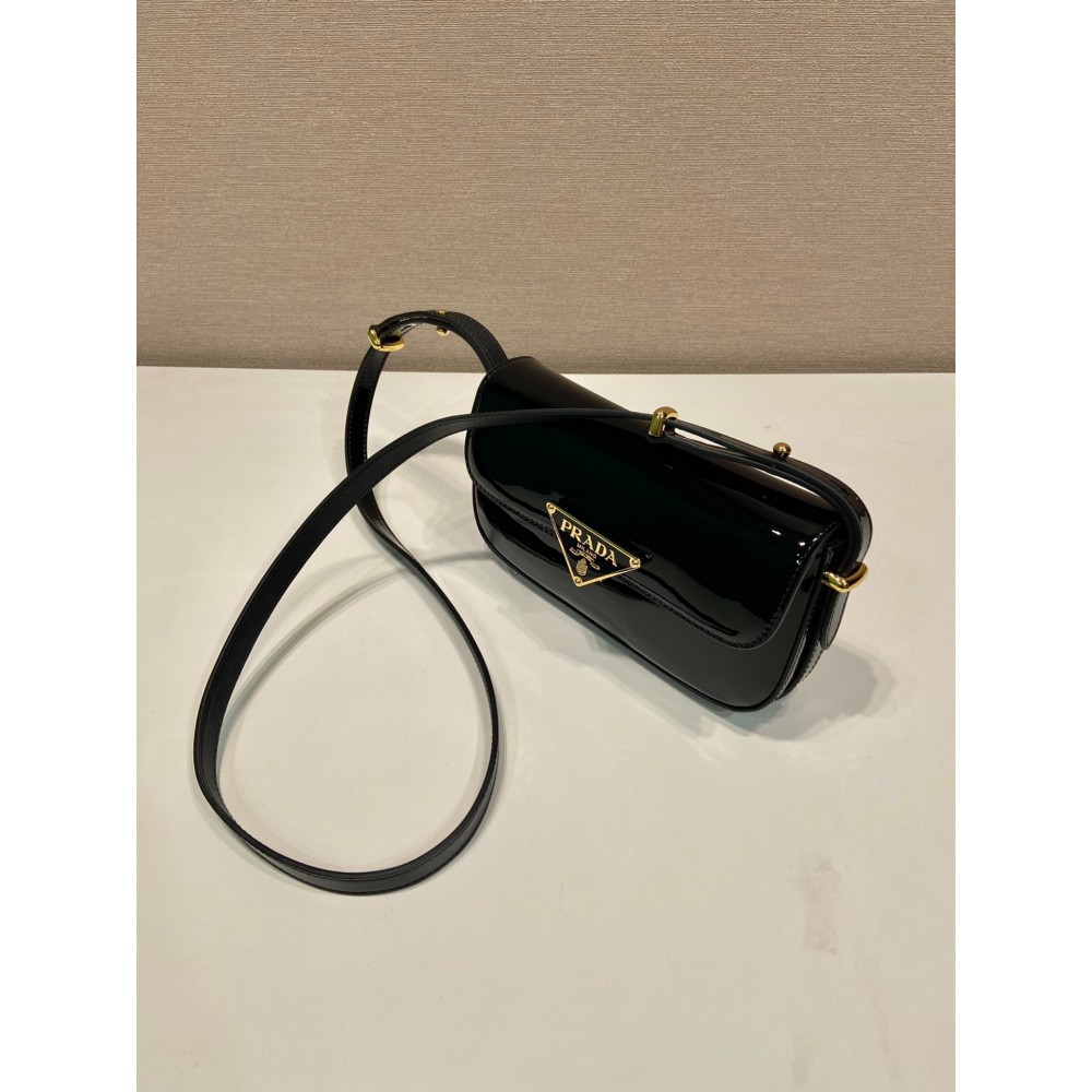 Prada leather shoulder bag 20.5x10.5x4cm 1BD339 Bags