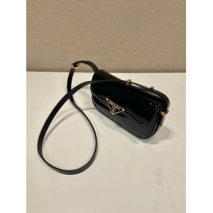 Prada leather shoulder bag 20.5x10.5x4cm 1BD339 Bags