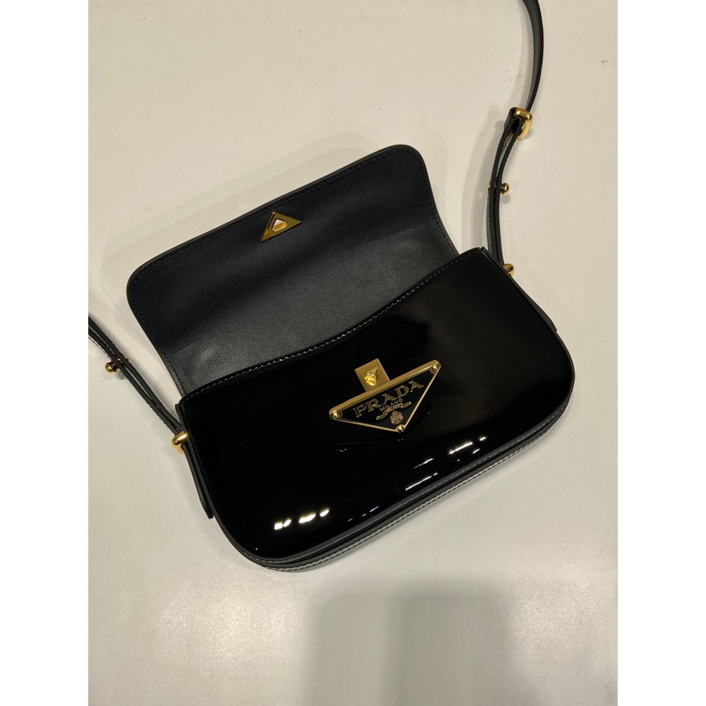 Prada leather shoulder bag 20.5x10.5x4cm 1BD339 Bags