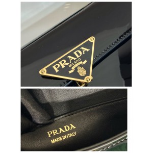 Prada leather shoulder bag 20.5x10.5x4cm 1BD339 Bags