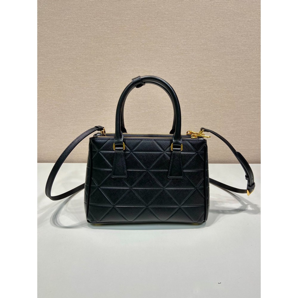 Prada Small Galleria Saffiano Leather Bag 24.5x16.5x11cm Bags