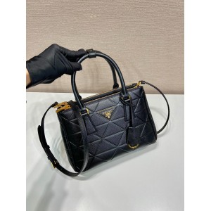 Prada Small Galleria Saffiano Leather Bag 24.5x16.5x11cm Bags