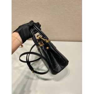 Prada Small Galleria Saffiano Leather Bag 24.5x16.5x11cm Bags