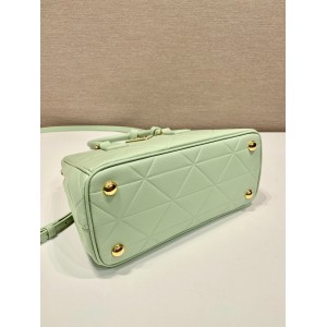 Prada mint Small Galleria Saffiano Leather Bag 24.5x16.5x11cm Bags