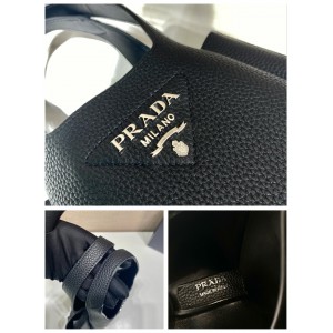 Prada Black Leather Mini Bag 18x16x10cm Bags