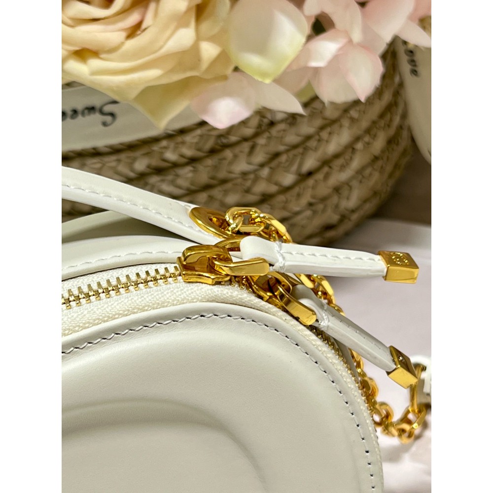 Dior montaigne 18*6*11cm white Bags