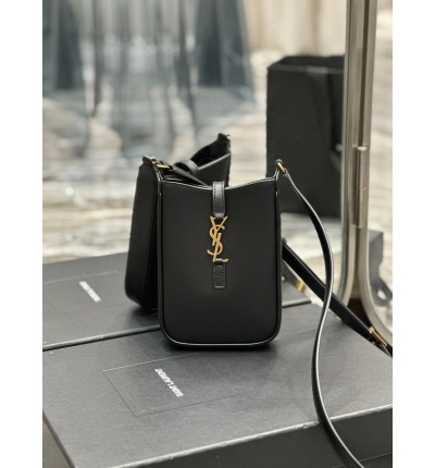 Ysl le 5a7 18×13.5×3.5cm black