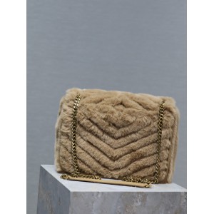 Ysl niki 28×20.5×8.5cm shearling Bags