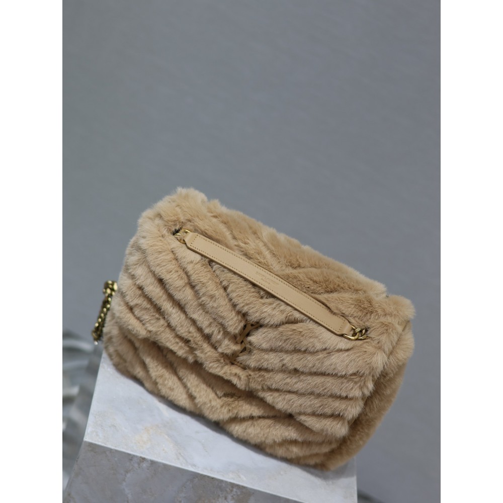 Ysl niki 28×20.5×8.5cm shearling Bags